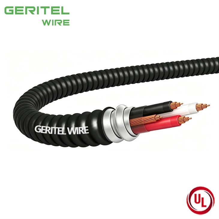 400 Kcmil THHN/THWN-2 PVC Jacketed MC Cable UL1569 Certified suppliers