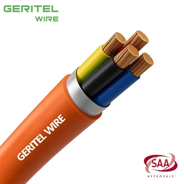 3x25+1x6E SAA 3 Core And Earth LSZH Cable 110C best