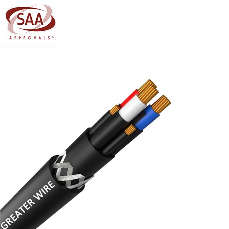 Type 2S 1.1/1.1kV & 3.3/3,3 kV individuelt screenet minekabel